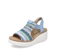Rieker Multi Elasticated Sandals for Ladies | Rieker Colour: Multi