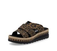 Rieker Multi Elasticated Sandals for Ladies | Rieker V7989-90 Colour: Metallic, Size: EU 37 / UK 4