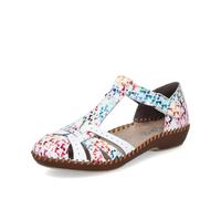 Rieker Multi Hook & Loop Shoes for Ladies | Rieker M1650-92 Colour: Multi, Size: EU 40 / UK 6.5