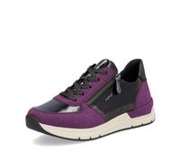 Rieker Multi Zip Shoes for Ladies | Rieker 58902-30 Colour: Rose, Size: EU 39 / UK 6