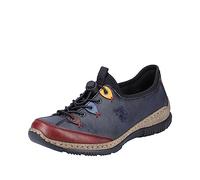 Rieker Munich Womens Navy Bungee Lace Toggle Shoe - Size 4 - Blue