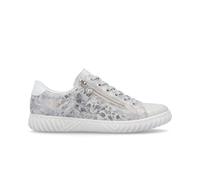 Rieker N0900-90 Silver Metallic Women's Casual Trainers