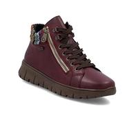 Rieker N1305-14 Denim blue Womens Hi Tops (Red, 4, UK Footwear Size System, Adult, Women, Numeric, Medium, 4)