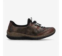 Rieker N3271 Womens Synthetic chestnut/antik/antik/schwarz Trainers