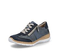 Rieker N4221-14 Blue Womens trainers in a Plain Man-made in Size 42