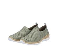Rieker N4251 Nikita Slip-On Women's Shoes - Premium Leather, Breathable Upper, Lightweight Comfort & Support - Anti-Stress Technology for All-Day Wear