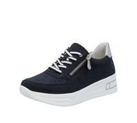 Rieker N4290 Women's Low-Top Trainers, Blue 14, 6 UK