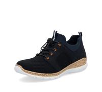 Rieker N4290 Women's Low-Top Trainers, Blue 14, 7.5 UK