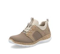 Rieker N4290 Women's Low-Top Trainers, Brown 20, 7.5 UK