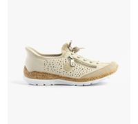 Rieker N42V3-60 Womens Shoes - Beige - UK 4 - Light Brown