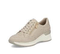 Rieker N4316 Women's Low-Top Trainers with Loose Insole, Beige 62, 6 UK
