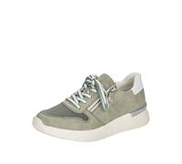 Rieker Women's N4730 Sneaker, grün, 3.5 UK