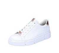 Rieker Women's N5904 Sneaker, weiß, 8 UK