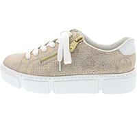 Rieker N5917 Rose Gold/White Size 41, Gold 90, 43 EU
