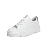 Rieker Women's N5904 Trainers, White, 4 UK