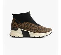 Rieker Women's slip-on boots in brown combination, Brown Combi, 6.5 UK