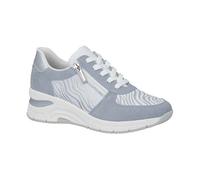 Rieker N9305-80 Blue Womens Trainers