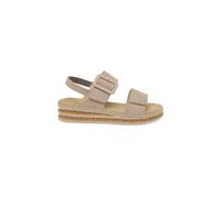 Rieker Women's Wedge Heel Adjustable Straps Sandal (Beige, UK Footwear Size System, Adult, Women, Numeric, Medium, 4)