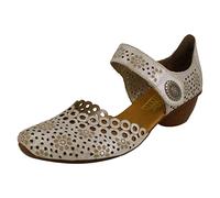 Rieker Pia Womens Open Court Shoes 5 UK Silver