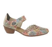 Rieker Pia Womens Open Court Shoes - Multi, EU 39