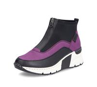 Rieker Pink Zip Boots for Ladies | Rieker N6352-30 Colour: Rose, Size: EU 41 / UK 7.5