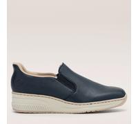Rieker Ready 2 Go Wedge Shoe BLUE SIZE 5