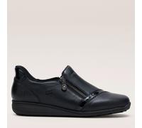 Rieker Ready 2 Go Zip Shoe BLACK SIZE 5