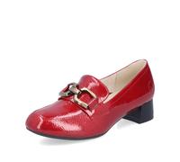 Rieker Red Rieker Slip-On Shoes for Ladies | Colour: Red Red 41