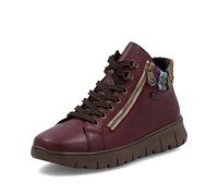 Rieker Red Rieker Zip Boots for Ladies | Colour: Red Red 39