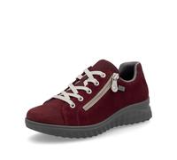 Rieker Red Zip Shoes for Ladies | Rieker Colour: Red Red 36