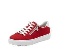 Rieker Women Lace-Up Shoes L59L1, Ladies Comfort Shoes (Red, UK Footwear Size System, Adult, Women, Numeric, Medium, 5)