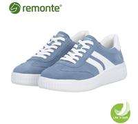 Rieker Remonte Womens Blue Leather Suede Lightweight Trainers Ladies Shoes D3E00