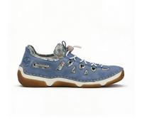 Rieker Rieker 55956 Womens Comfort Shoes Sky - UK 4 - Blue