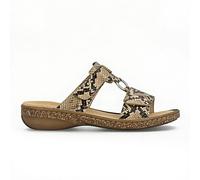 Rieker Rieker 628P9-20 Womens Ankle Strap Sandals Brown - UK 6.5 - Brown
