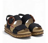 Rieker Wedge sandals 62950-14 in Blue 5