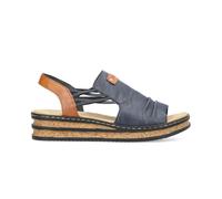 Rieker Rieker 62962-14 Womens Ankle Strap Sandals Blue - UK 8 - Blue