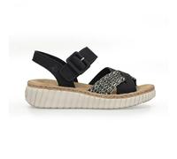 Rieker Rieker 69269 Womens Ankle Strap Sandals Black - UK 6.5 - Black
