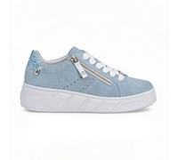 Rieker W2605-12 Pale Blue Womens Trainers