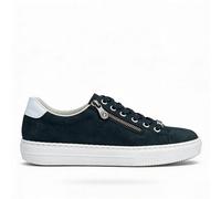 Rieker L59L1-15 Navy Suede Womens Trainers