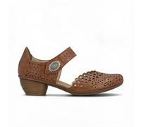 Rieker Rieker MIRJAM 43753-22 Womens Ankle Strap Sandals Tan - UK 5 - Tan