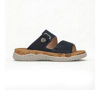 Rieker Rieker V0300 Womens Cross Strap Sandals Blue - UK 3.5 - Blue