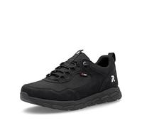 Rieker RiekerTEX 09105 Men's Low-Top Sneakers with Water Repellent Loose Sole, Black 00, 42 EU Large