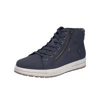 Rieker RiekerTEX 30721 Men's Lace-Up Trainers, Water-Repellent, blue, 41 EU Weit