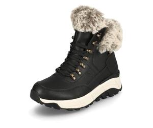 Rieker RiekerTex W0063 Women's Winter Boots, Removable Insole, Water-Repellent, Black Schwarz 00, 3.5 UK