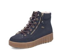 Rieker RiekerTEX Women's Classic Ankle Boots Y6104, Women's Ankle Boots, Loose Insole, Water Repellent, Blue 14, 3.5 UK