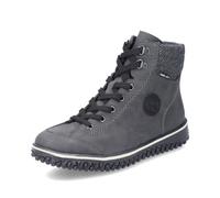Rieker Z4251-45 Ladies Grey Zip Boots Colour: Grey, Size: EU 38 / UK 5