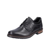 Rieker 14603-00 Men Black Lace-Up Shoes Colour: Black, Size: EU 43 / U