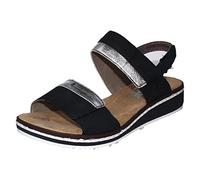 Rieker Saints Womens Wedge Heel Sandals 5/38 Blau
