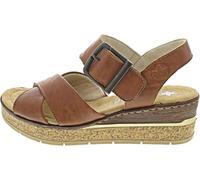 Rieker Sandal Brown, Brandy, 6.5 UK