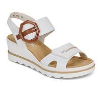 Rieker Antistress Womens White Wedge Sandal - Size 4 - White
